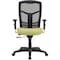 Lorell Premium Seat, Green, Fabric 86215 - alternate 4